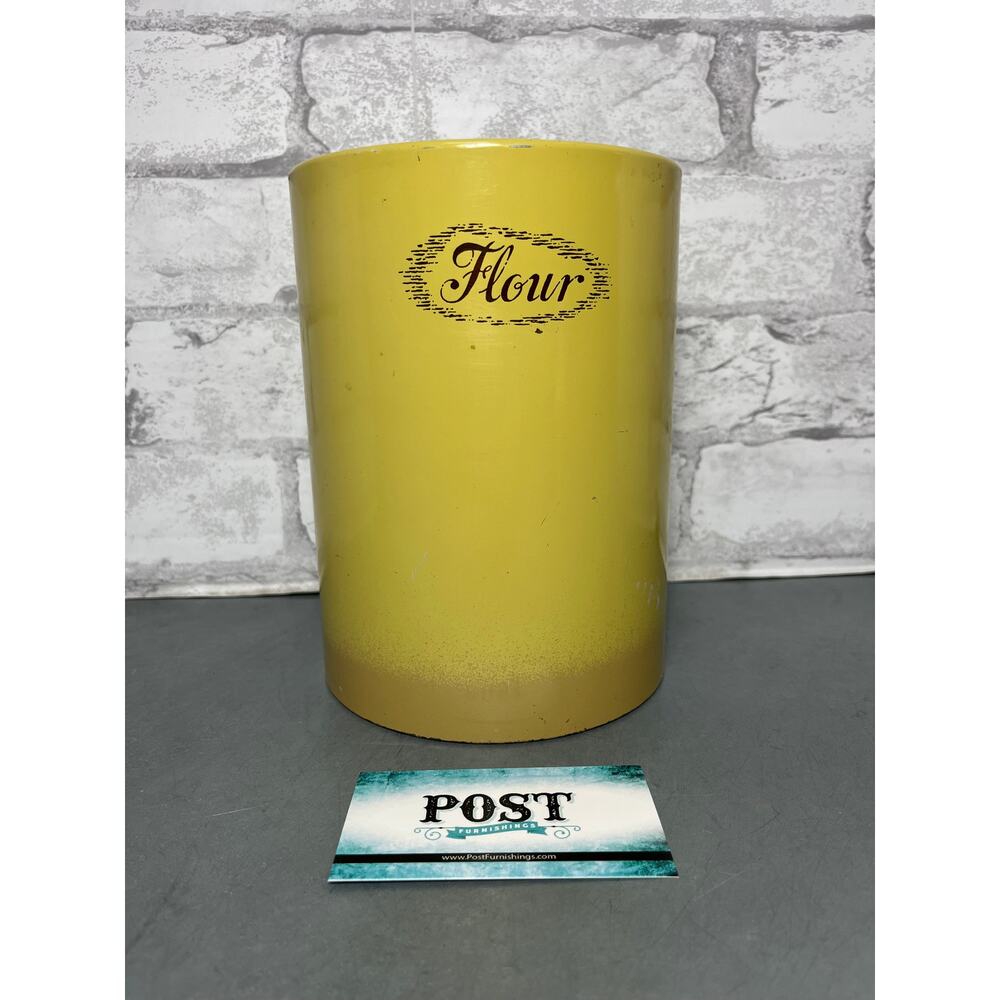Vintage Burlington Metal “Flour” Canister